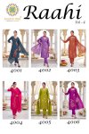 Raahi Vol 4 By Passion Tree Roman Silk Kurti With Bottom Dupatta